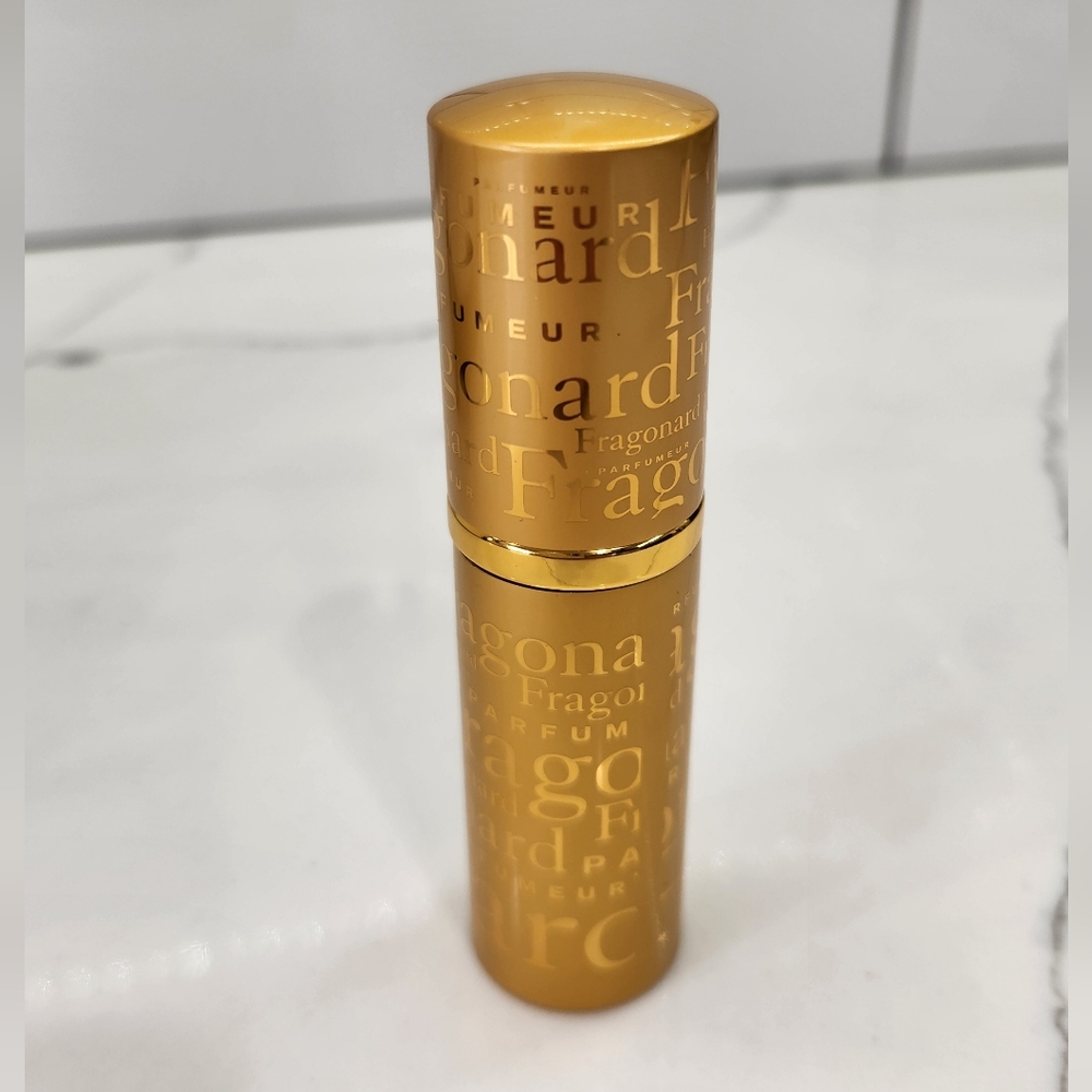 Fragonard Refillable Travel Perfume Atomizer Gold - Does Not Contain Fragrance